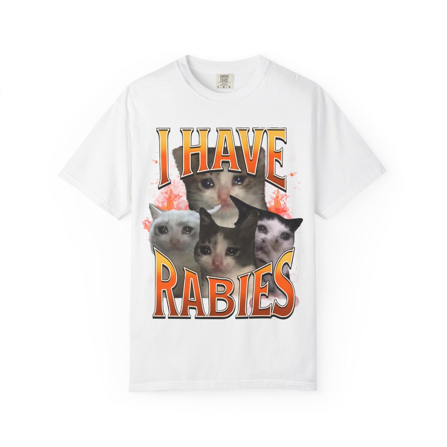 i have rabies unisex t-shirt