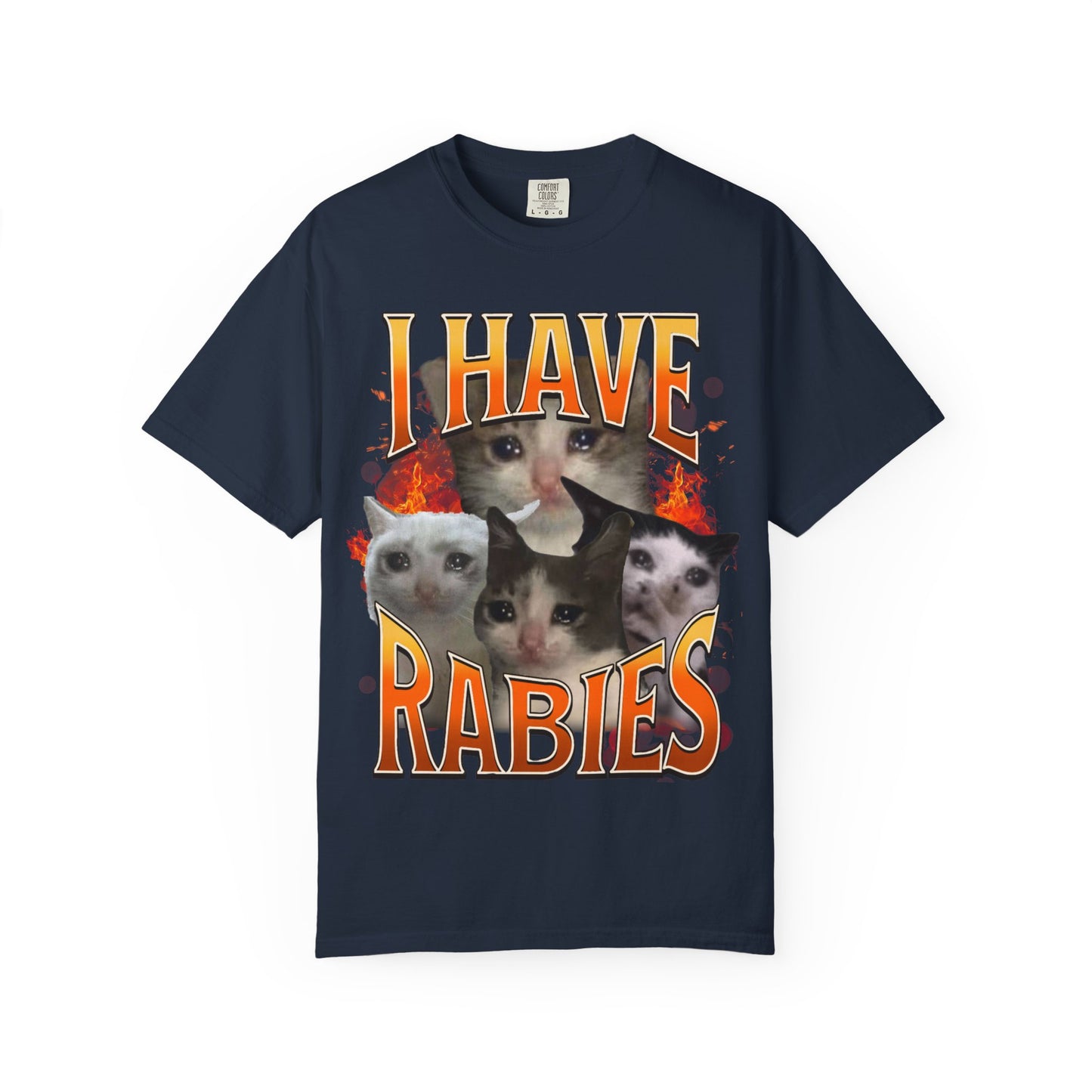i have rabies unisex t-shirt