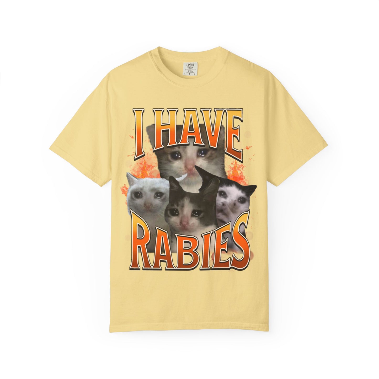 i have rabies unisex t-shirt