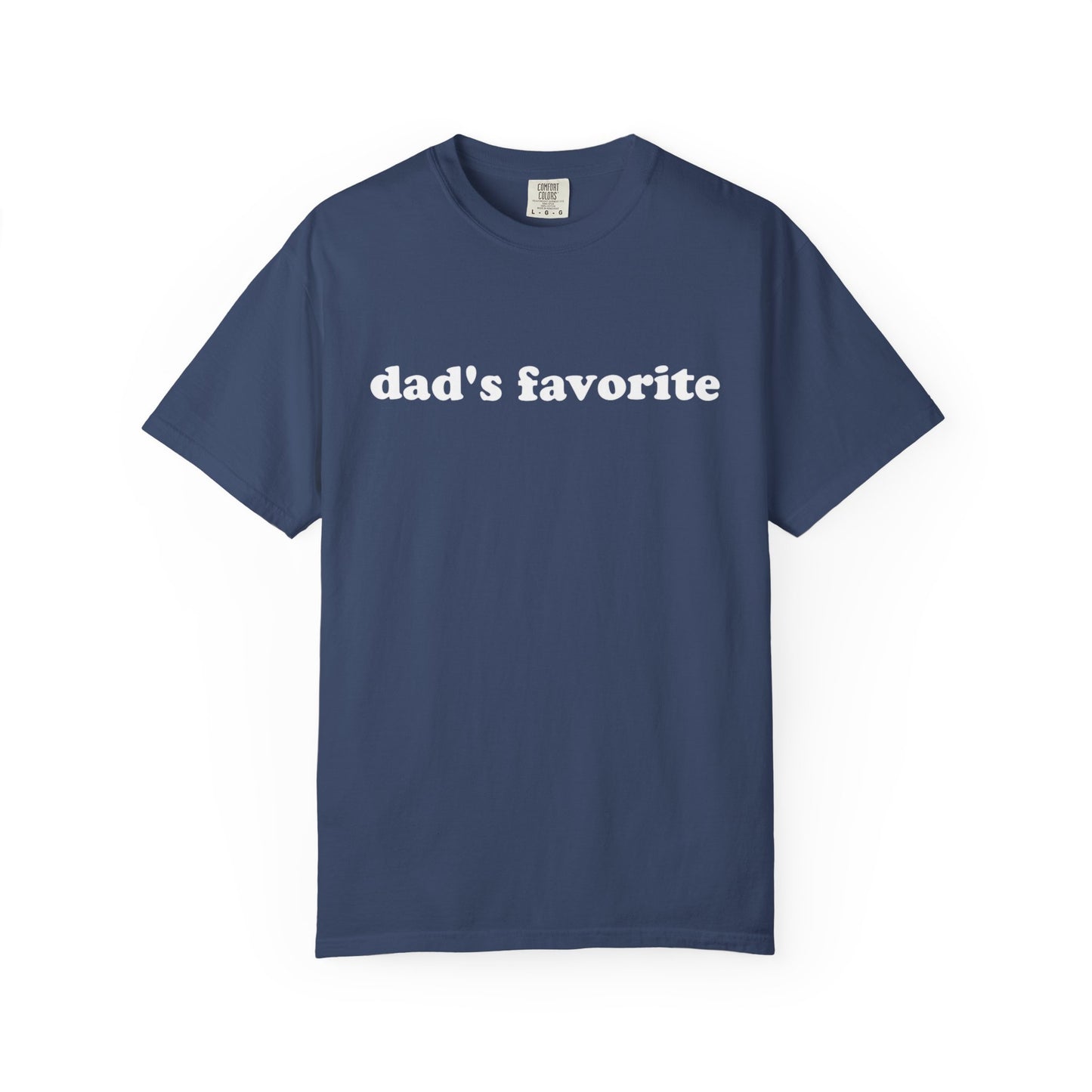 dad's favorite unisex t-shirt