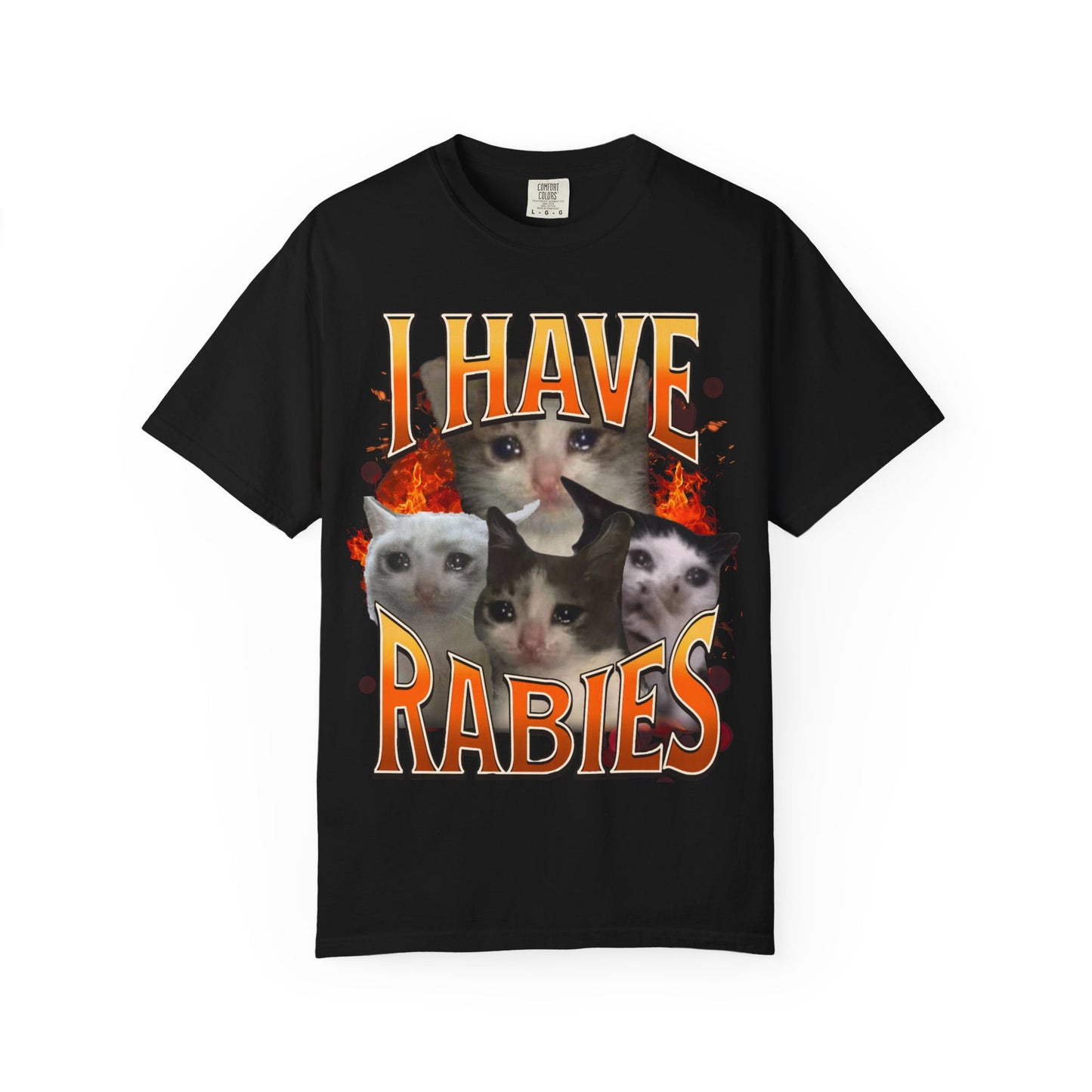 i have rabies unisex t-shirt