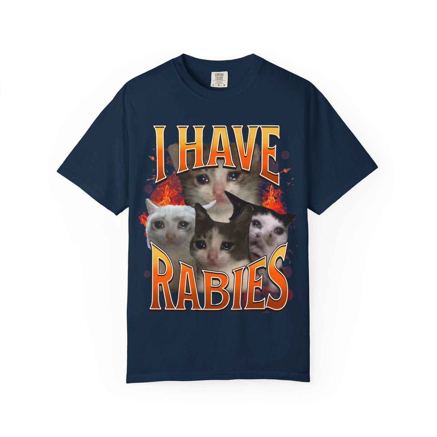 i have rabies unisex t-shirt