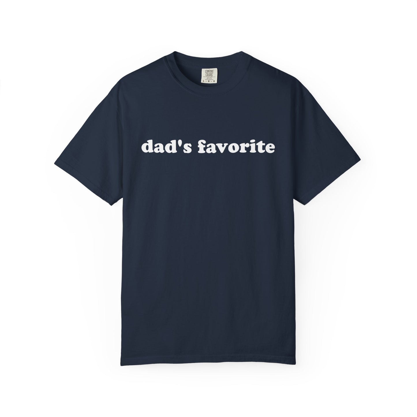 dad's favorite unisex t-shirt