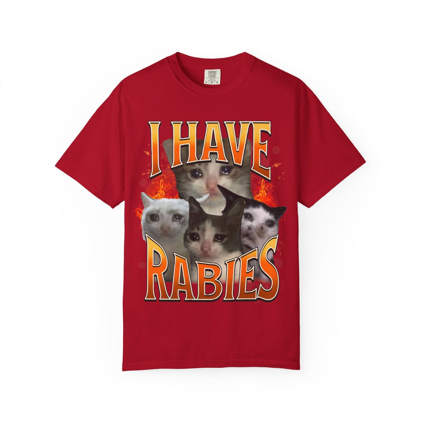 i have rabies unisex t-shirt