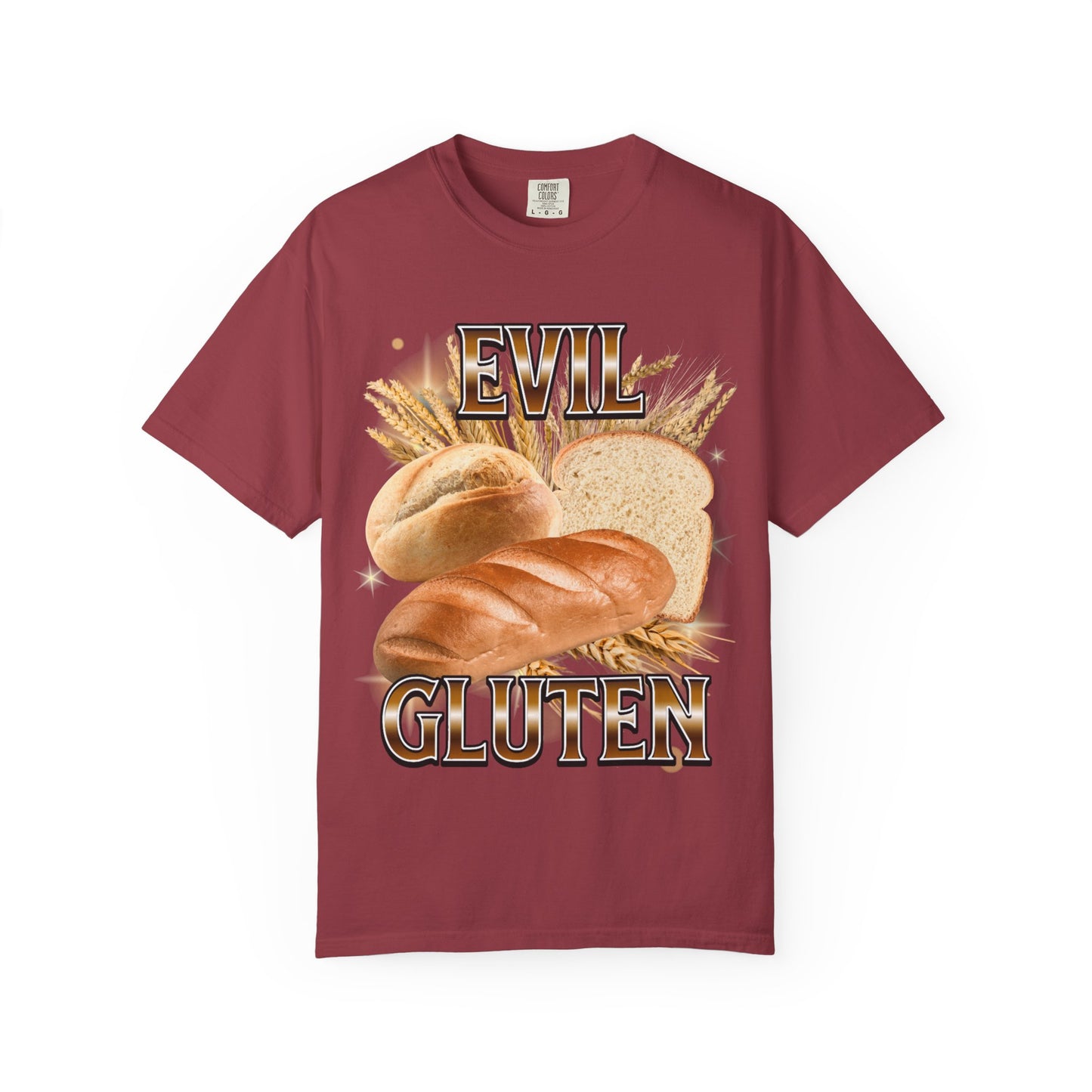 evil gluten unisex t-shirt