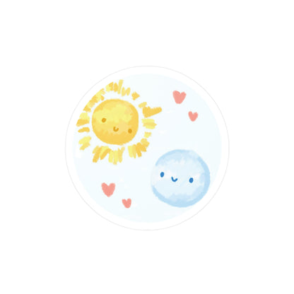 sun and moon sticker 4