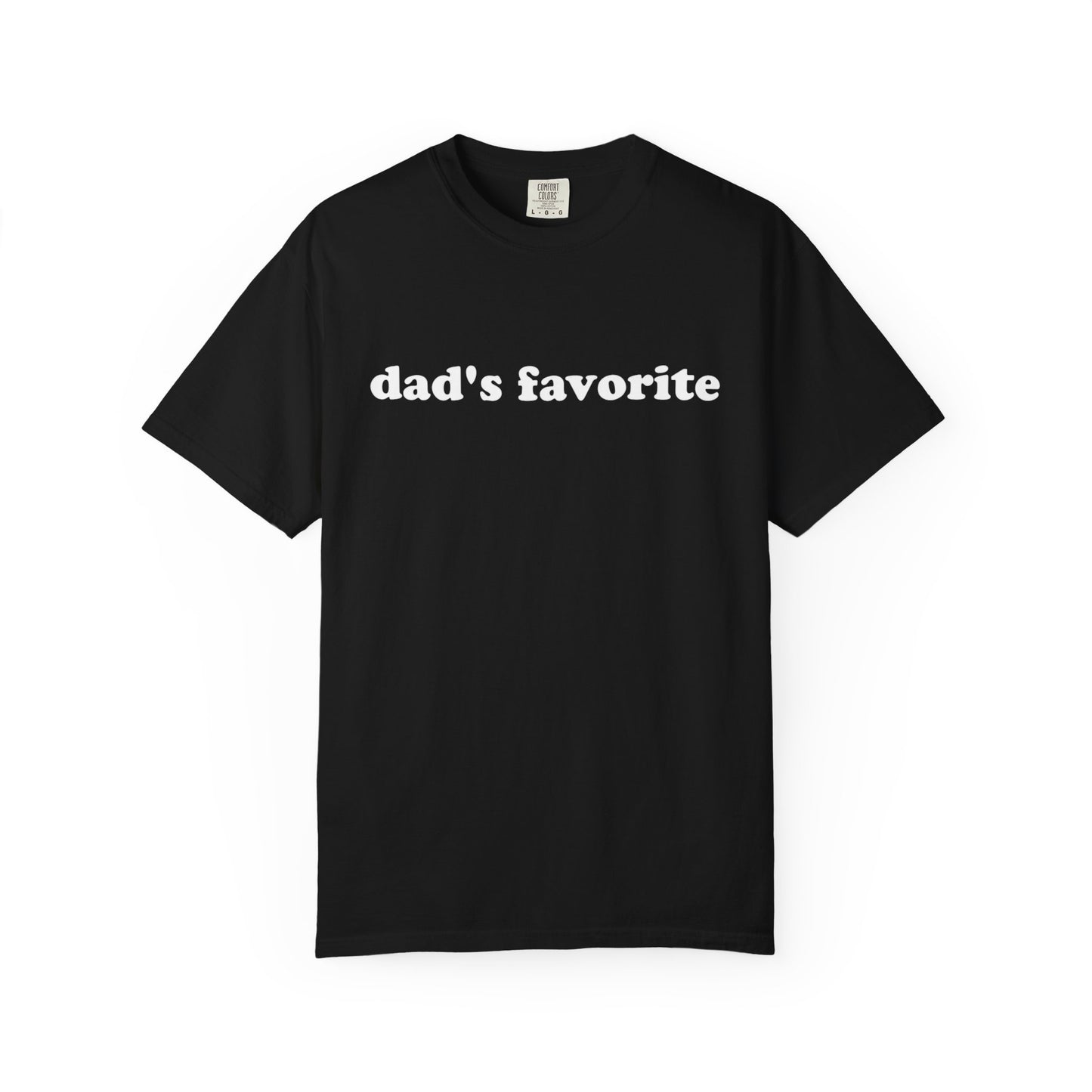 dad's favorite unisex t-shirt