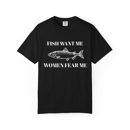 fish want me unisex t-shirt