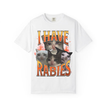 i have rabies unisex t-shirt