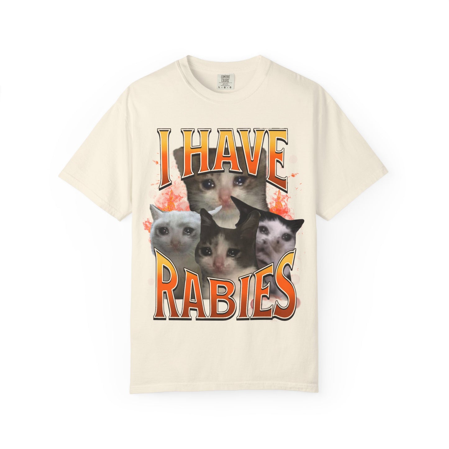i have rabies unisex t-shirt