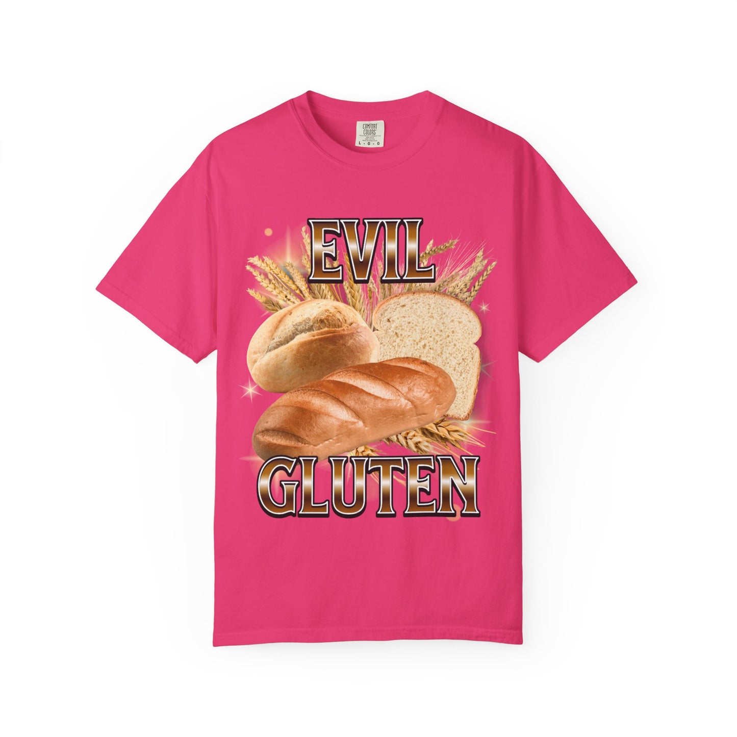 evil gluten unisex t-shirt