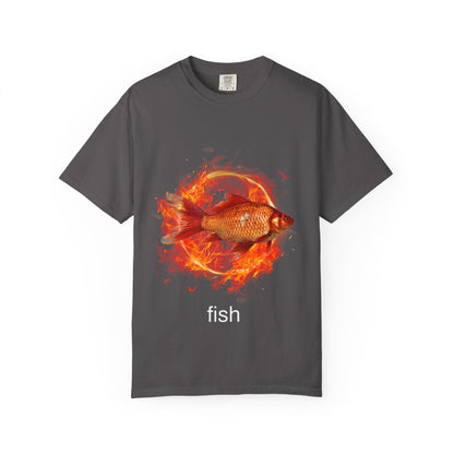 fire fish unisex t-shirt