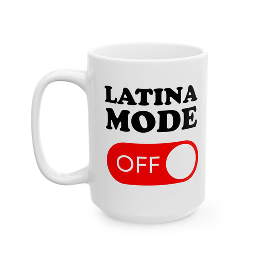 latina mode OFF mug