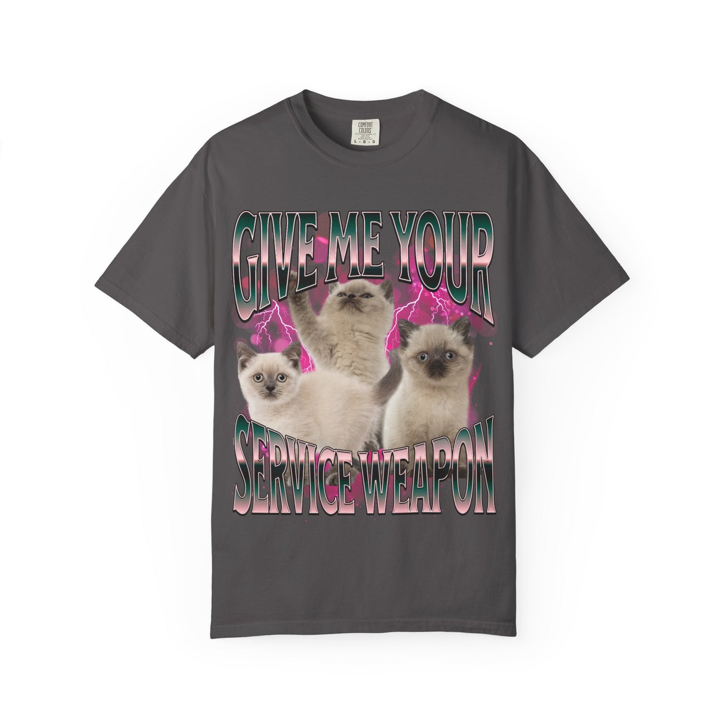 give me your service weapon unisex t-shirt
