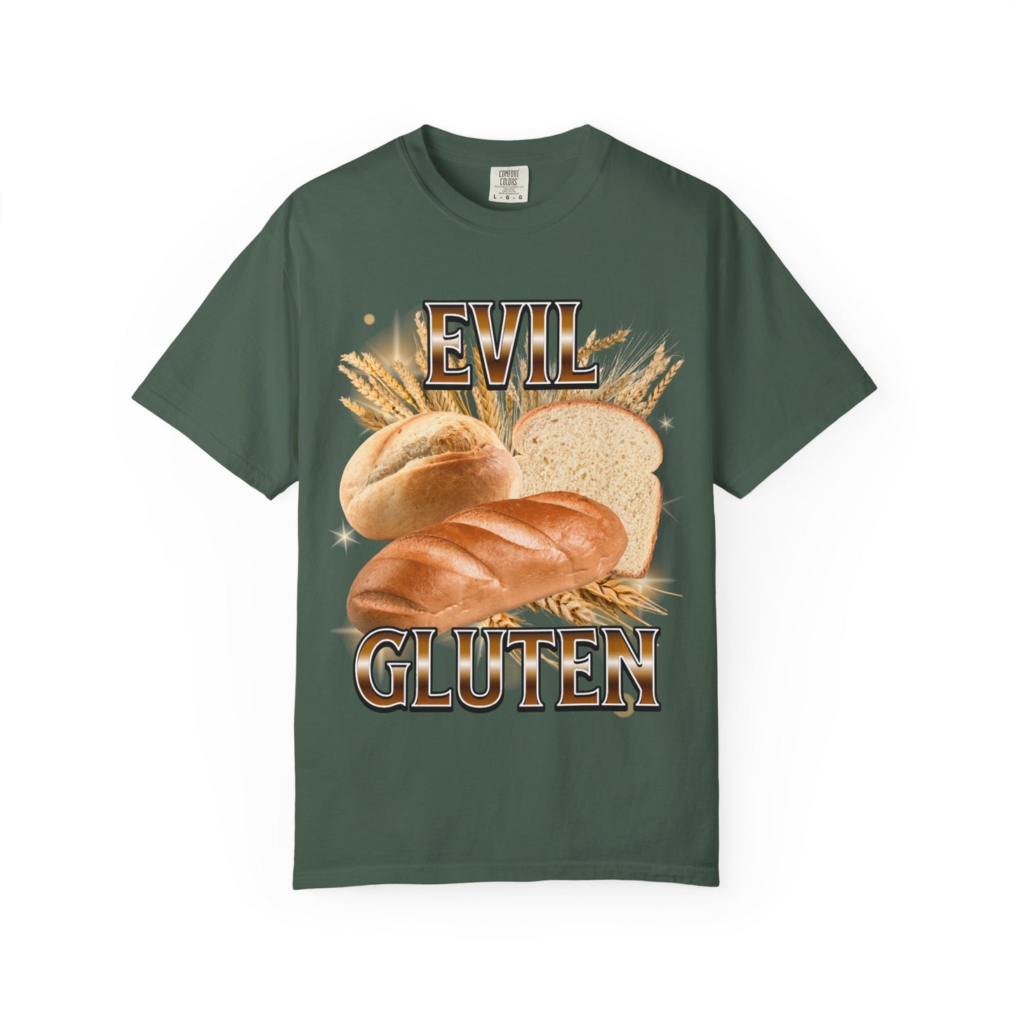 evil gluten unisex t-shirt